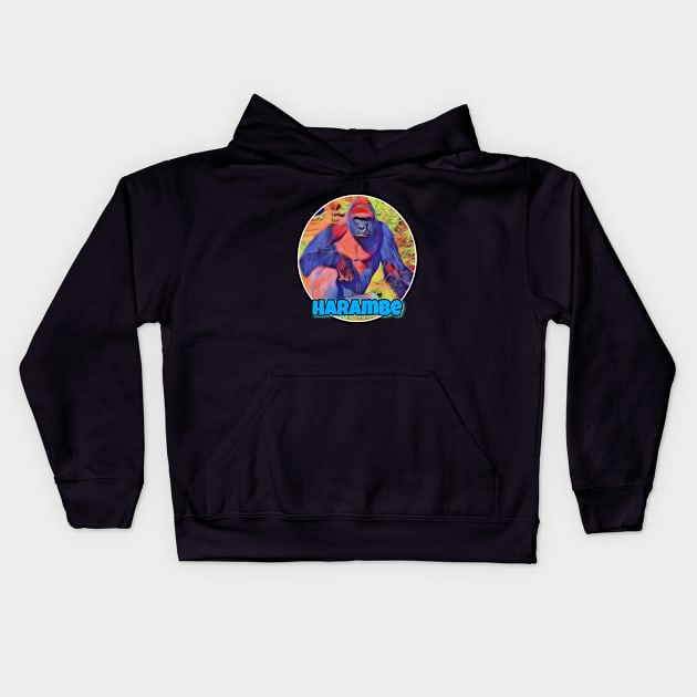 Harambe Kids Hoodie by HORDEZ DESIGNS